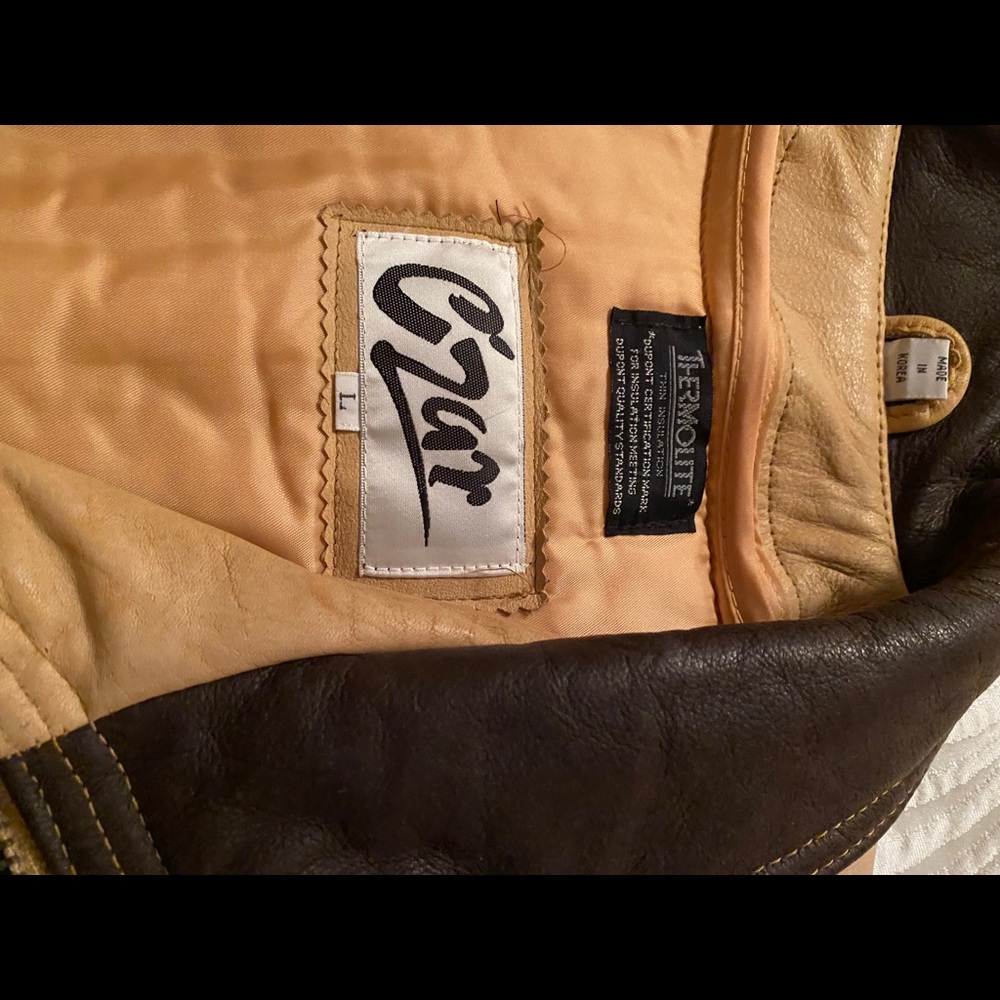 Men’s leather jacket